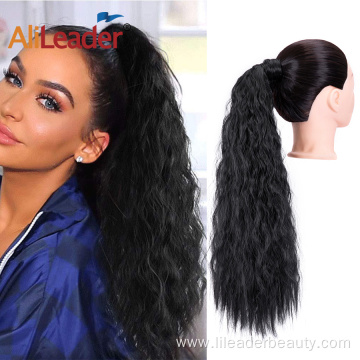 22 inch Syntheitc Warp Around Clip In Hairpiece